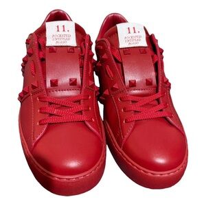 Valentino Garavani Red Rockstud Sneakers